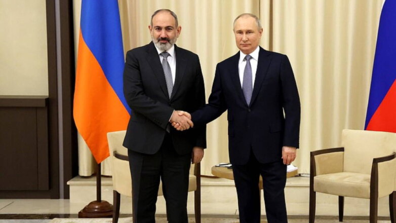 Пашинян на встрече с Путиным заявил об эффективном взаимодействии России и Армении