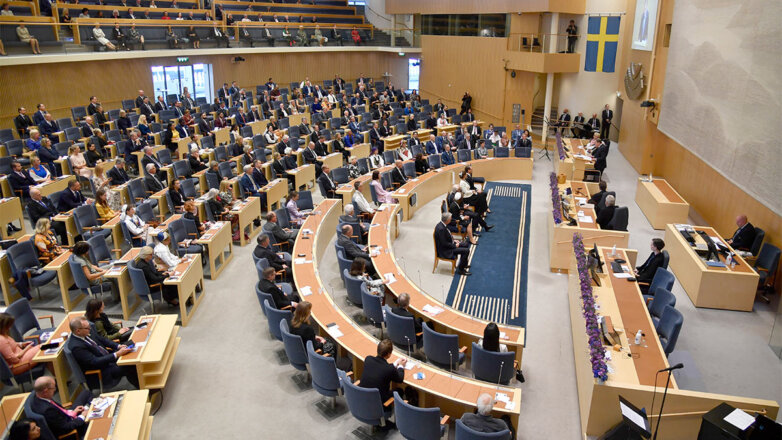 Заседание правительства Швеции в Стокгольме