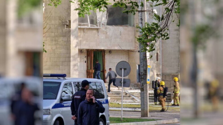 В Приднестровье сообщили о взрывах в здании госбезопасности в Тирасполе