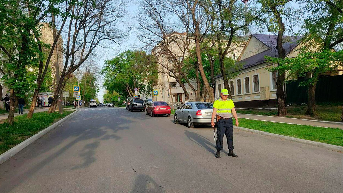 Обстрел здания спецслужбы в Тирасполе людьми с Украины