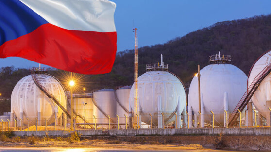 Газа у крупнейшего оператора Чехии осталось на три недели