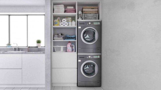 Где разместить стиральную машину в маленькой квартире: 5 идей от дизайнеров
