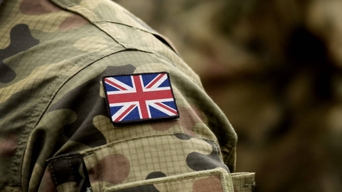 Британский солдат