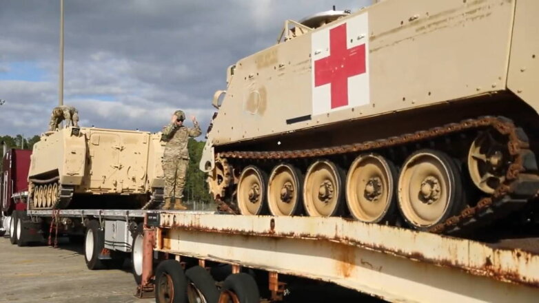 Пентагон показал бронетранспортеры M113, которые отправят на Украину