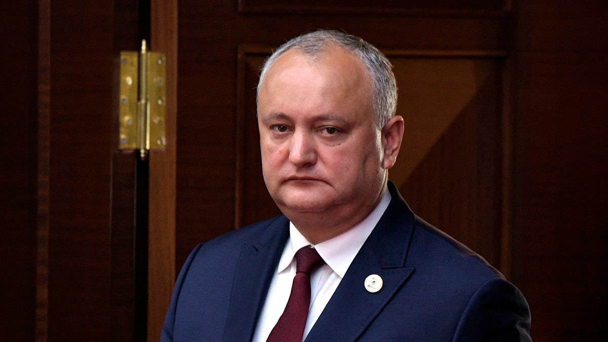Экс-президент Молдавии Игорь Додон