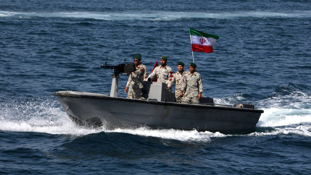 Иранский военный катер