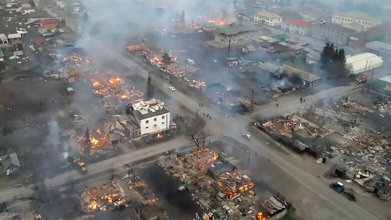 Власти Красноярского края пообещали восстановить жилье пострадавших из-за лесных пожаров