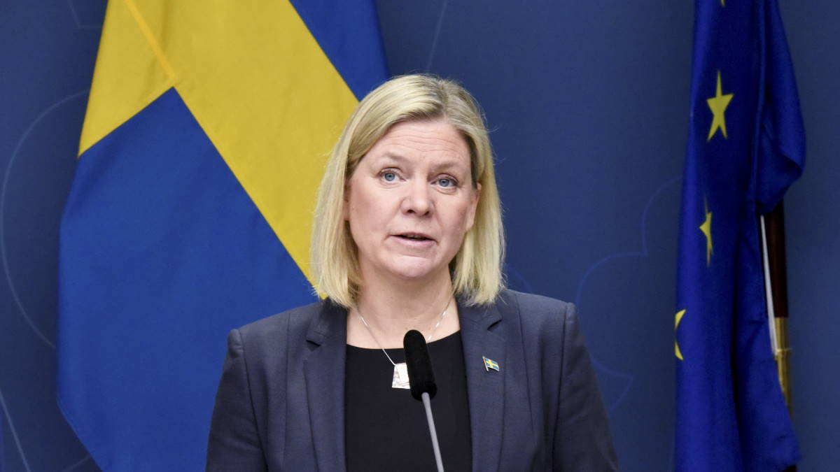 Премьер-министр Швеции Магдалена Андерссон