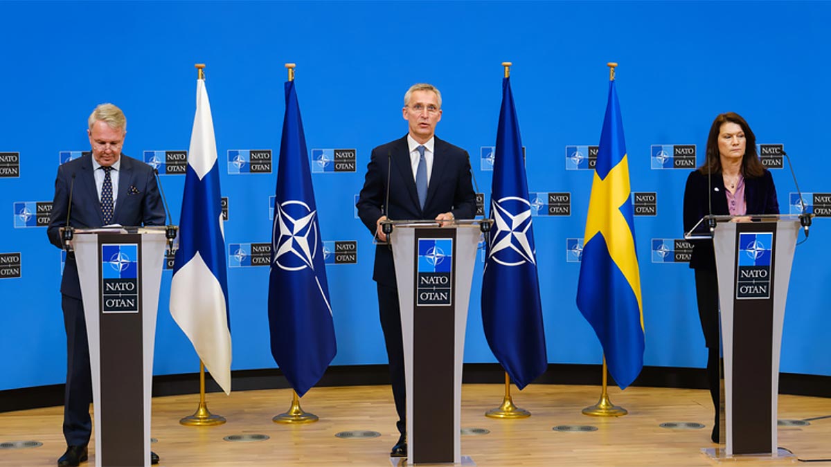 Вступление Швеции и Финляндии в НАТО