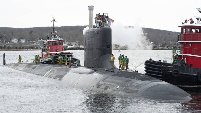 Новая ударная атомная подлодка класса "Вирджиния" вошла в состав ВМС США