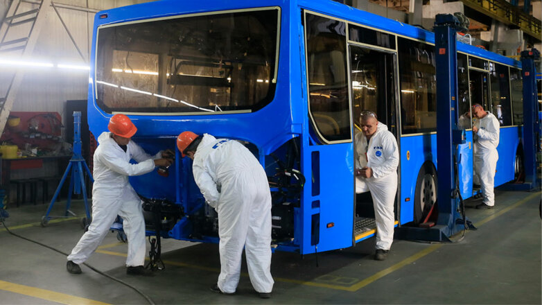 1082850 Производство автобусов на Ликинском автобусном заводе