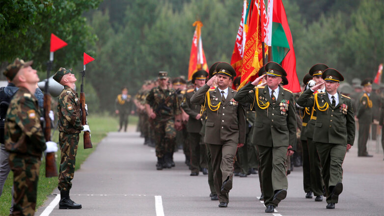Военнослужащие ВС Республики Белоруссии