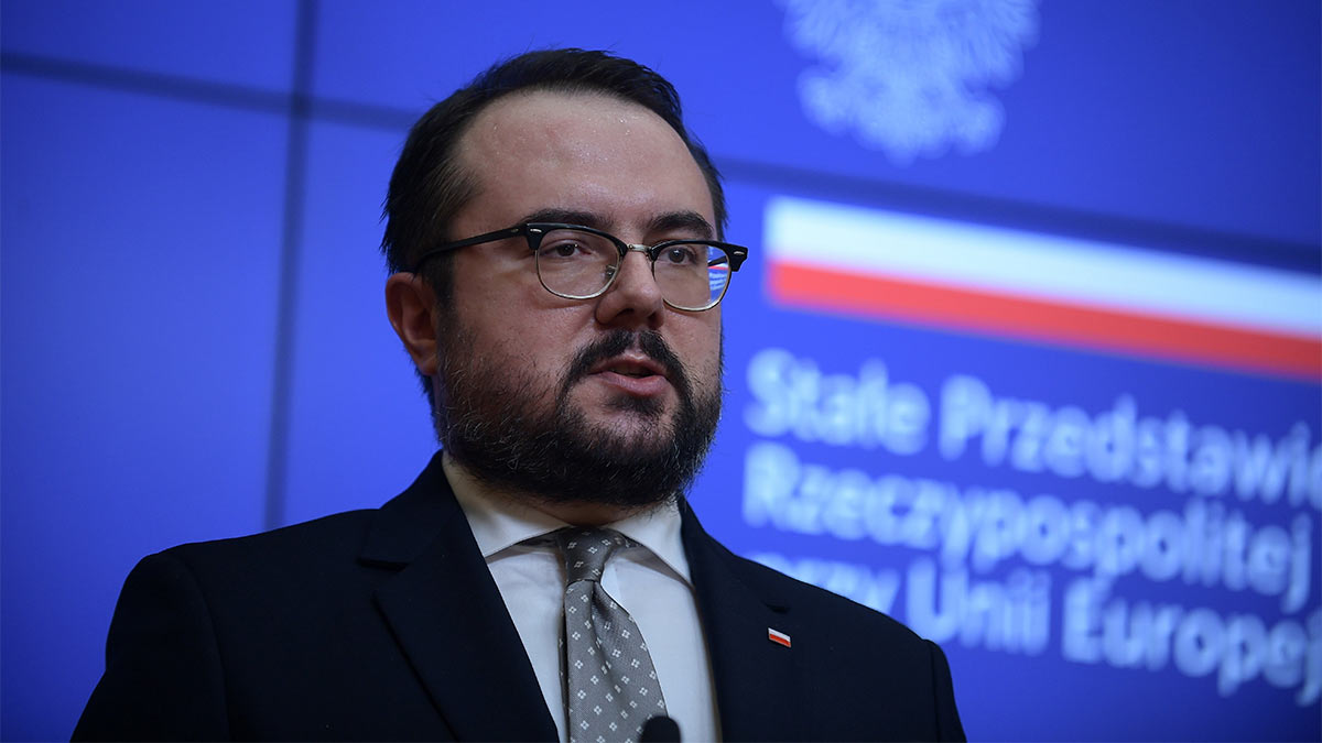 Заместитель министра иностранных дел Польши Павел Яблоньский