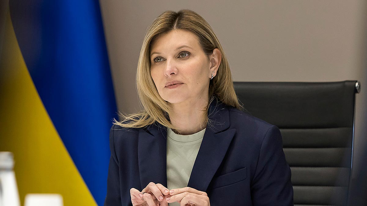 Жена президента Украины Елена Зеленская