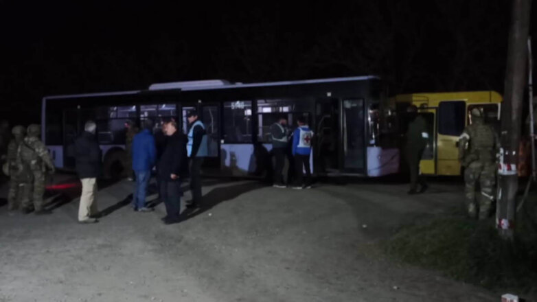 В Минобороны России рассказали об эвакуации гражданских с "Азовстали"