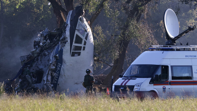Авиакатастрофа самолета Ил-76 в Рязанской области