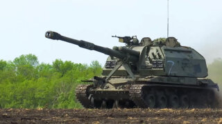 ВС РФ высокоточными снарядами "Краснополь" уничтожили группу украинских танков