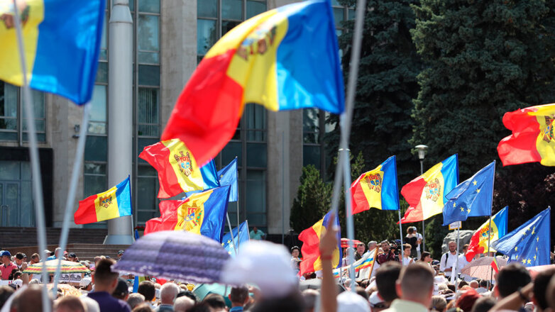 В столице Молдавии прошла крупная акция протеста против роста цен