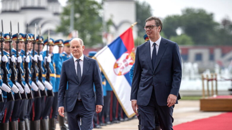Шольц потребовал от Сербии поддержать антироссийские санкции