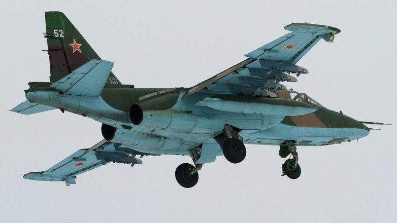 Российский военный самолет Су-25 потерпел крушение в Белгородской области