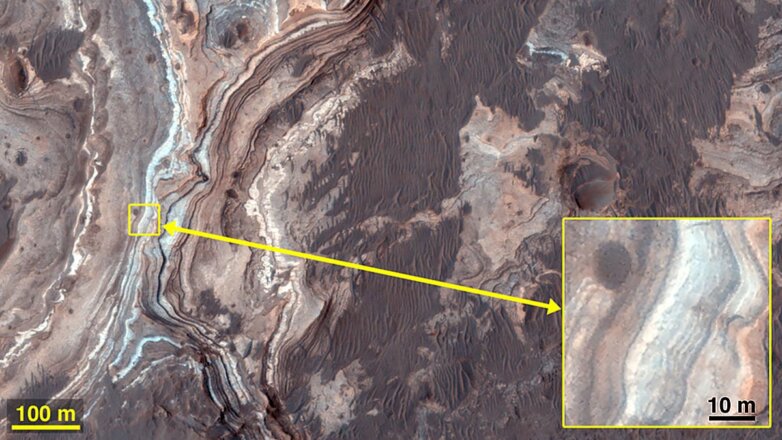 На Марсе обнаружили древнее озеро, в котором могла быть жизнь