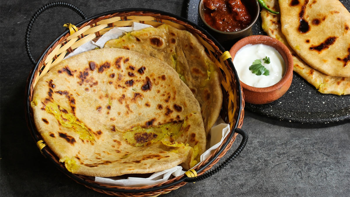 Паратха-индийские лепешки | Рецепт | Лепешки, Идеи для блюд, Кулинария