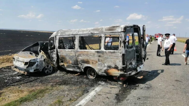 Два уголовных дела возбудили после ДТП с микроавтобусом на Ставрополье