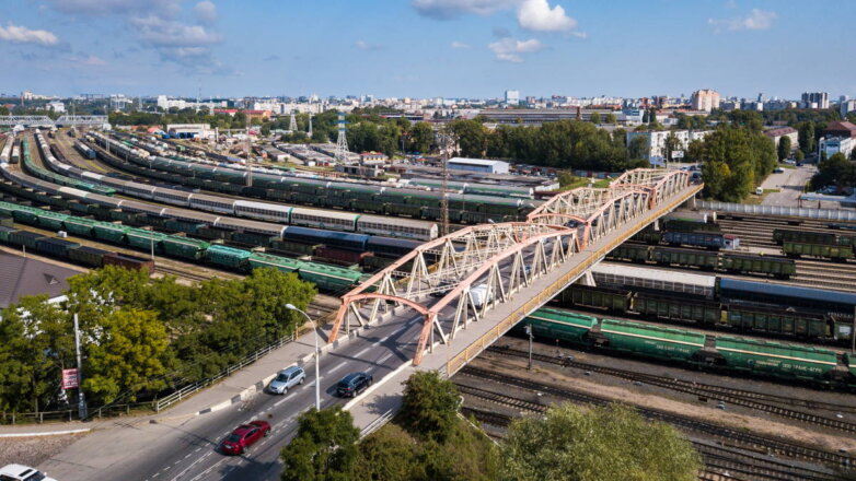 Первые вагоны с цементом прибыли в Калининград транзитом через Литву