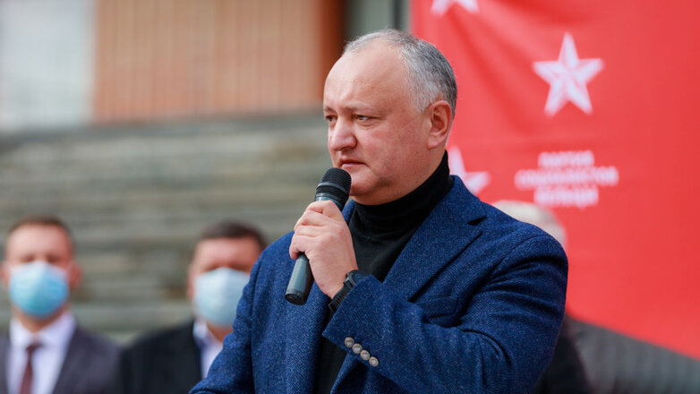 Додон призвал свергнуть власть в Молдавии ради досрочных выборов