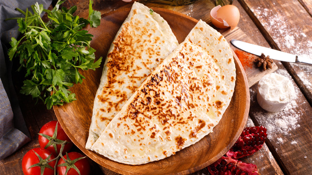 Кутабы с мясом