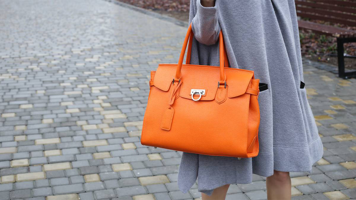 Оранжевая сумочка
