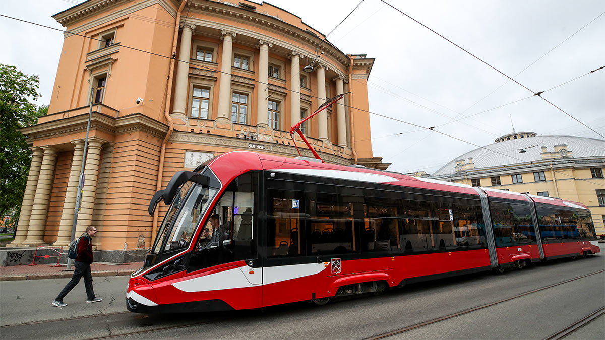 В Санкт-Петербурге в 2028 году могут запустить трамваи с автопилотом