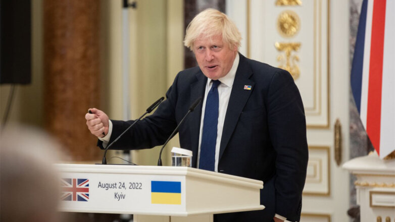 Джонсон в Киеве выступил против переговоров с Россией