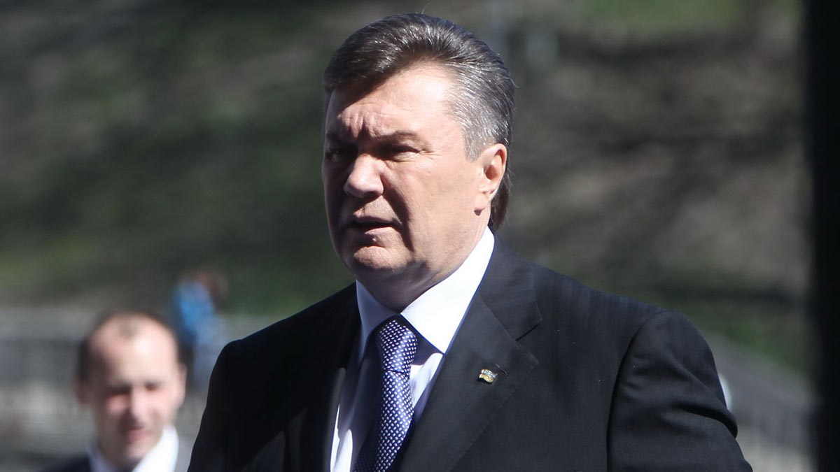 Бывший президент Украины Виктор Янукович