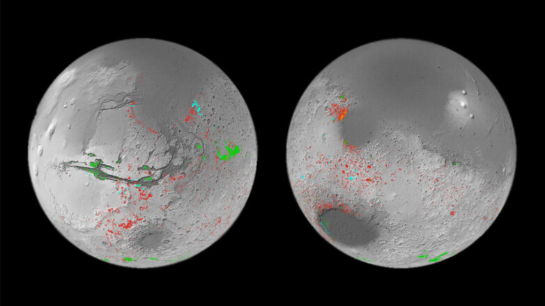 Ученые составили карту, помогающую понять водную историю Марса