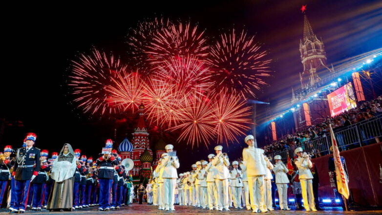 В Москве стартовал 15-й военно-музыкальный фестиваль "Спасская башня"