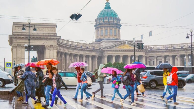 Температура воздуха в Санкт-Петербурге окажется на 4-5°С ниже климатической нормы