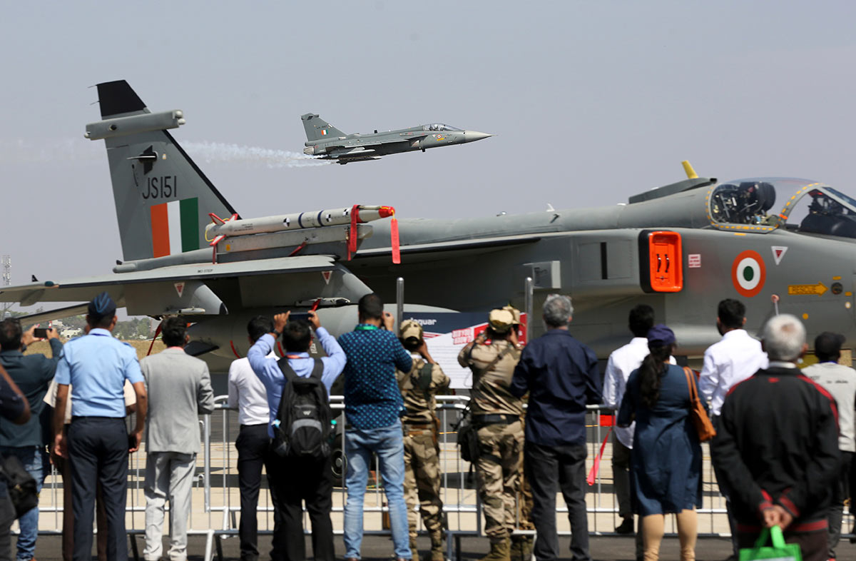 Индийские самолеты Tejas и Jaguar