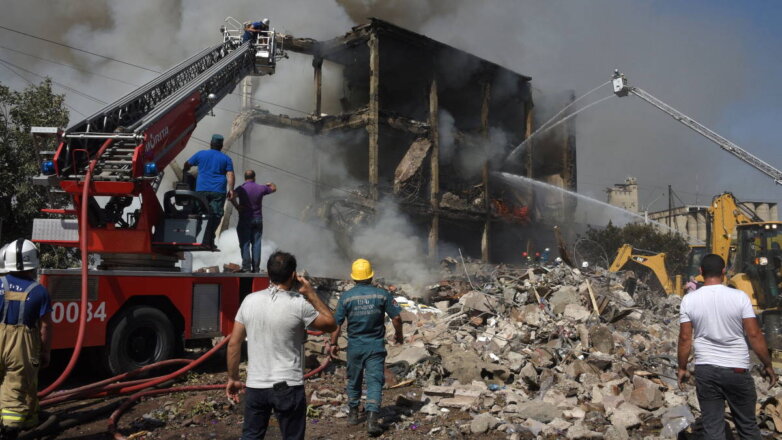 Судьба 20 человек остается неизвестной после взрыва на рынке в Ереване