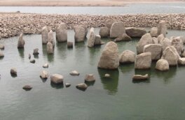В Испании из-за обмеления водоема появился на поверхности древний памятник