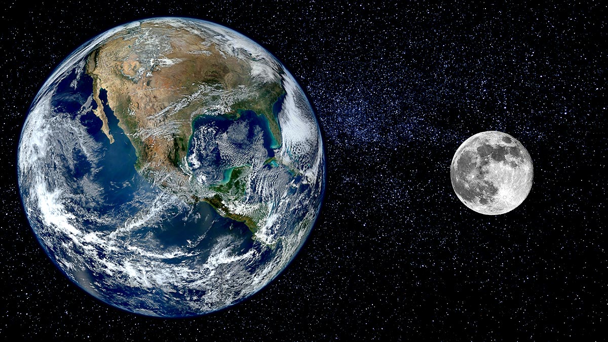 Подтверждена теория образования Луны из обломков Земли