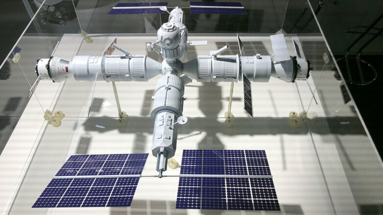 Макет новой российской орбитальной станции