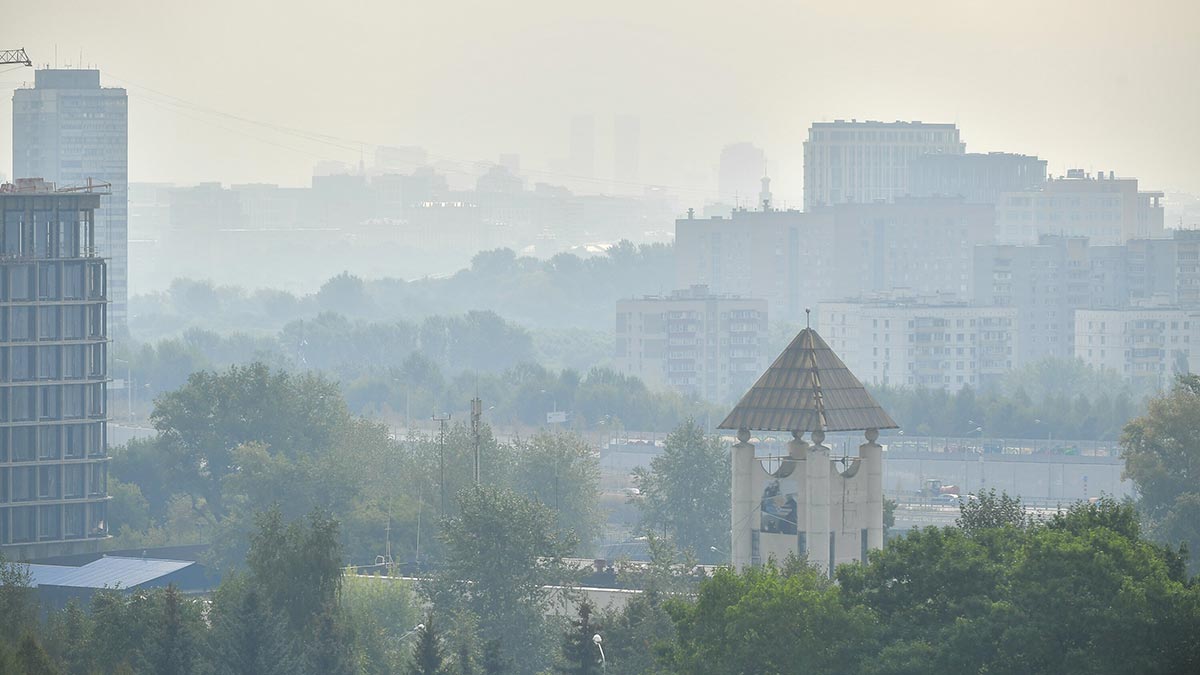 Экологическая ситуация в Москве улучшится в начале недели