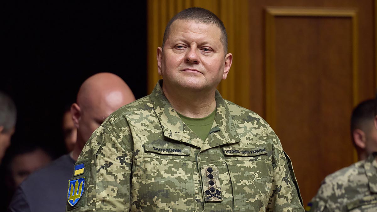 Глава украинской армии Валерий Залужный