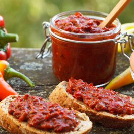 Айвар по-сербски на зиму: простая, но вкусная заготовка из красного перца и баклажанов