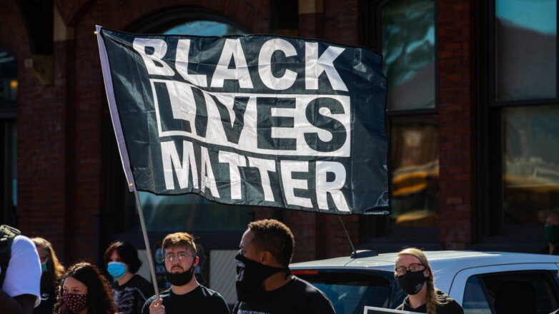 Активисты движения Black Lives Matter