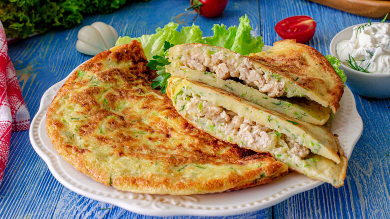 30 минут на кухне: чебуреки из кабачков с мясным фаршем