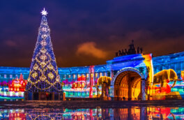 На украшение Петербурга к Новому году выделили более 600 миллионов рублей