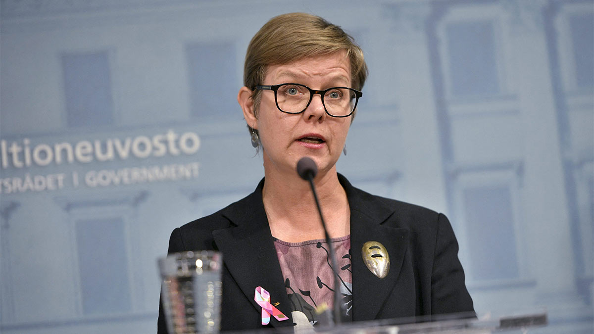 Глава МВД Финляндии Криста Микконен