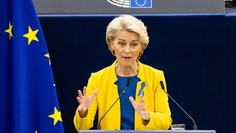 Председатель Европейской Комиссии (ЕК) Урсула фон дер Ляйен
